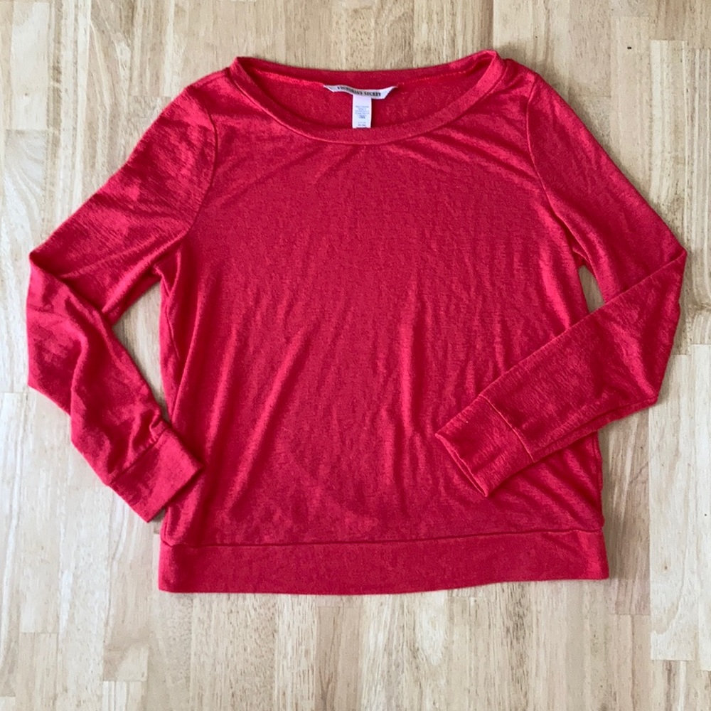 Victoria’s Secret semi cropped long sleeve shirt